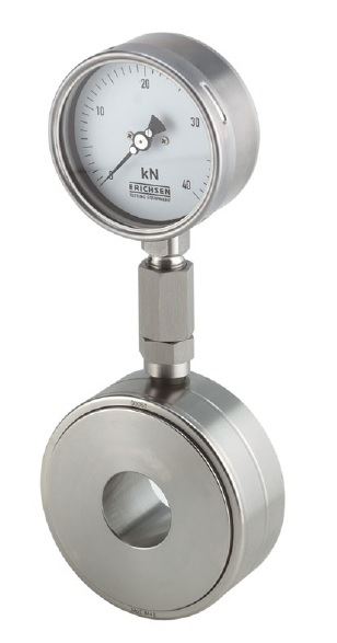 ERICHSEN HYDRALIC LOAD CELL - RANGE 0-160KN 1,6% OF FS